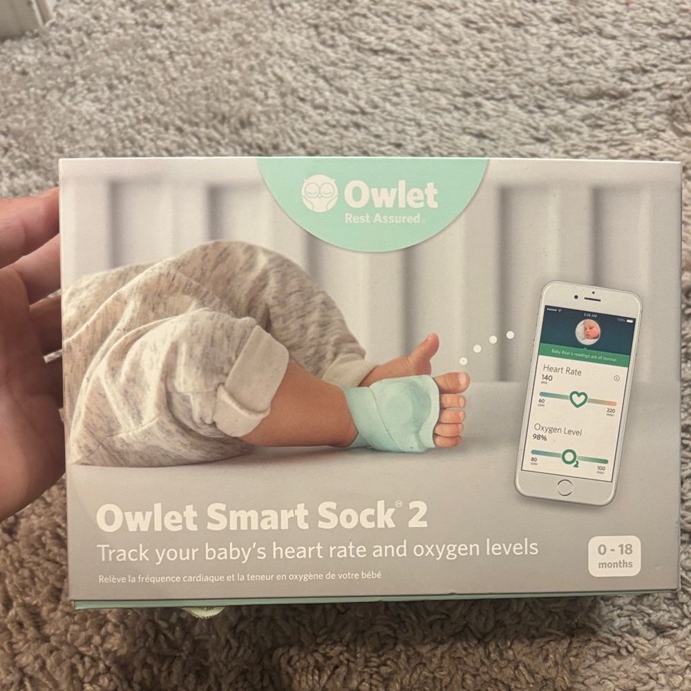 Owlet Smart Sock 2 Baby Monitor
